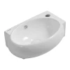 Раковина подвесная Mixxus Premium DIVERSE-1201-L 400х215х140mm с отверстием под смеситель и переливом (MP6507)