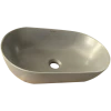 Раковина накладна Mixxus Premium ELLIPSE-0109 GRAY 500x300x140mm (MP6653)