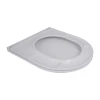 Сидіння-кришка для унітазу Mixxus Premium SEAT COVER ELLIPSE-WAVE-2001 з мікроліфтом 428х361х50mm (MP6610)