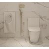 Писсуар подвесной Mixxus Premium BEVEL-1005 380x420x750mm с краном для писсуара (MP6664)