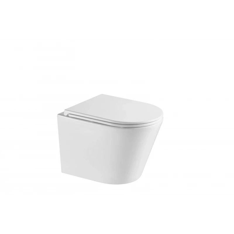 Унитаз подвесной Mixxus Premium Bevel-0301-R 515x355x365mm, система смыва RIMLESS (MP6470)