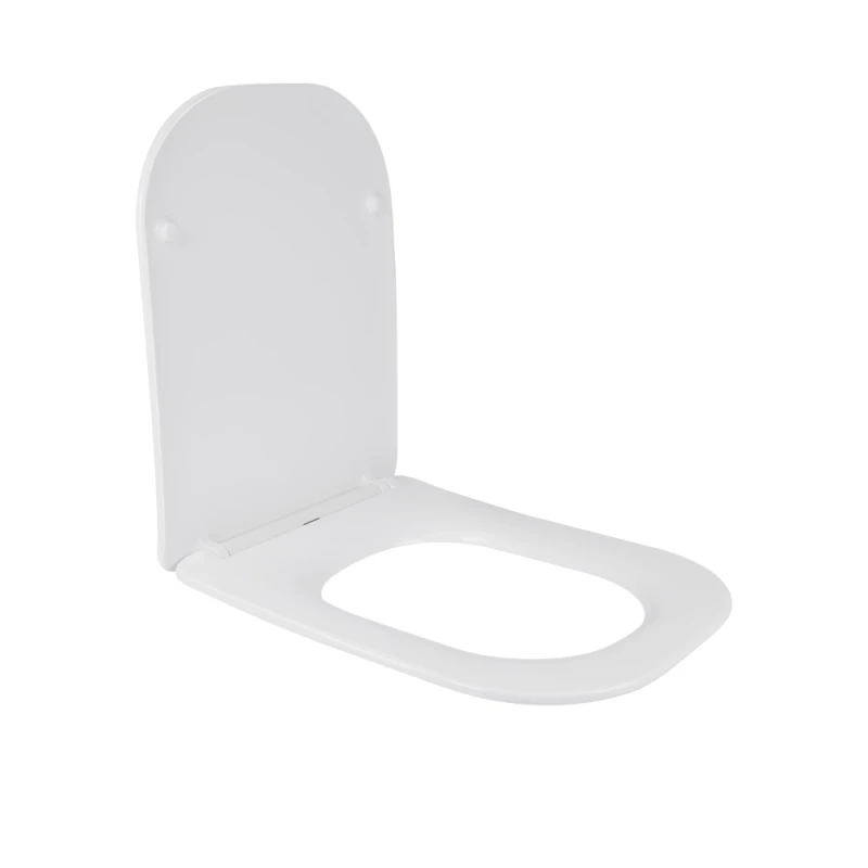 Сидіння-кришка для унітазу Mixxus SEAT COVER QUADRO-2003 з мікроліфтом 430х338х35mm (MI6689)