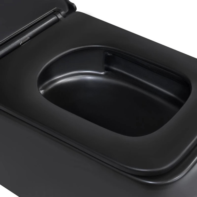 Унітаз підвісний Mixxus Premium DIVERSE-0301-T1 BLACK 530х365х373mm, система змиву TORNADO 1.0 (MP6600)