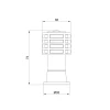Скрытый крепеж для подвесных унитазов и биде Mixxus Premium SCREW-1902 (MP6608)