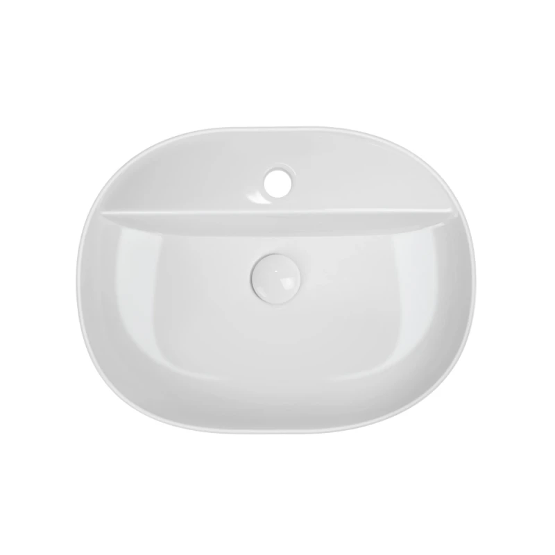 Умывальник накладной керамический Mixxus Premium Ellipse-0201 505x385x120mm (MP6482)