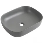 Раковина накладная Mixxus Premium DIVERSE-0115 GRAY 490x395x135mm (MP6650)