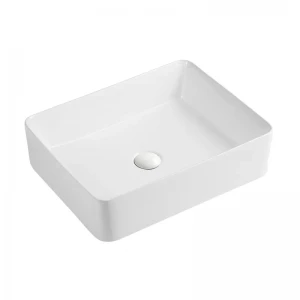 Умывальник накладной керамический Mixxus Premium Quadro-0102 520x410x130mm (MP6488)