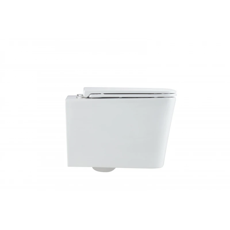 Унитаз подвесной Mixxus Premium Quadro-0302-T1 530x360x365mm, система смыва Tornado 1.0 (MP6456)