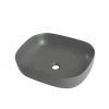 Раковина накладна Mixxus Premium DIVERSE-0115 GRAY 490x395x135mm (MP6650)