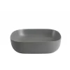 Раковина накладна Mixxus Premium DIVERSE-0115 GRAY 490x395x135mm (MP6650)