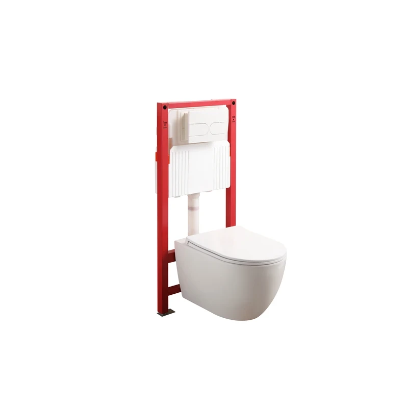 MIXXUS PREMIUM ELLIPSE-SET-2101 Комплект: Унитаз система смыва TORNADO 3.0+ Инсталляция с панелью смыва WHITE (MP6667)