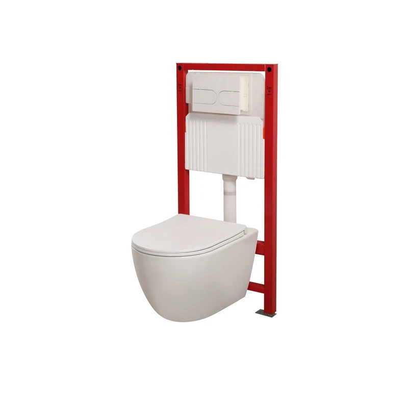 MIXXUS PREMIUM ELLIPSE-SET-2101 Комплект: Унитаз система смыва TORNADO 3.0+ Инсталляция с панелью смыва WHITE (MP6667)
