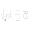 Унітаз-компакт Mixxus Premium ELLIPSE-0402-T1 660х390х855mm, система змиву TORNADO 1.0 (MP6592)