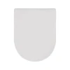 Сидіння-кришка для унітазу Mixxus SEAT COVER BEVEL-2002 з мікроліфтом 475x368x70mm (MI6721)