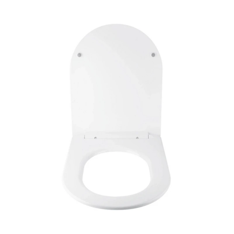 Сидіння-кришка для унітазу Mixxus SEAT COVER BEVEL-2002 з мікроліфтом 475x368x70mm (MI6721)