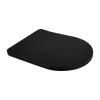 Унитаз подвесной Mixxus Premium Ellipse-0303-R Black 520x365x360mm, система смыва RIMLESS (MP6464)
