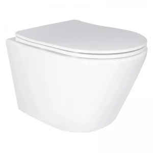 Унітаз підвісний Mixxus BEVEL-0303-T3 485x360x365mm, система змиву TORNADO 3.0 (MI6703)