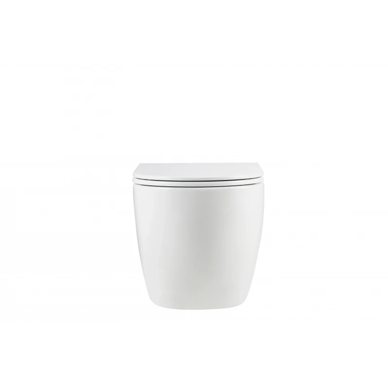 Унитаз подвесной Mixxus Premium Ellipse-0303-R 520x365x360mm, система смыва Rimless (MP6463)