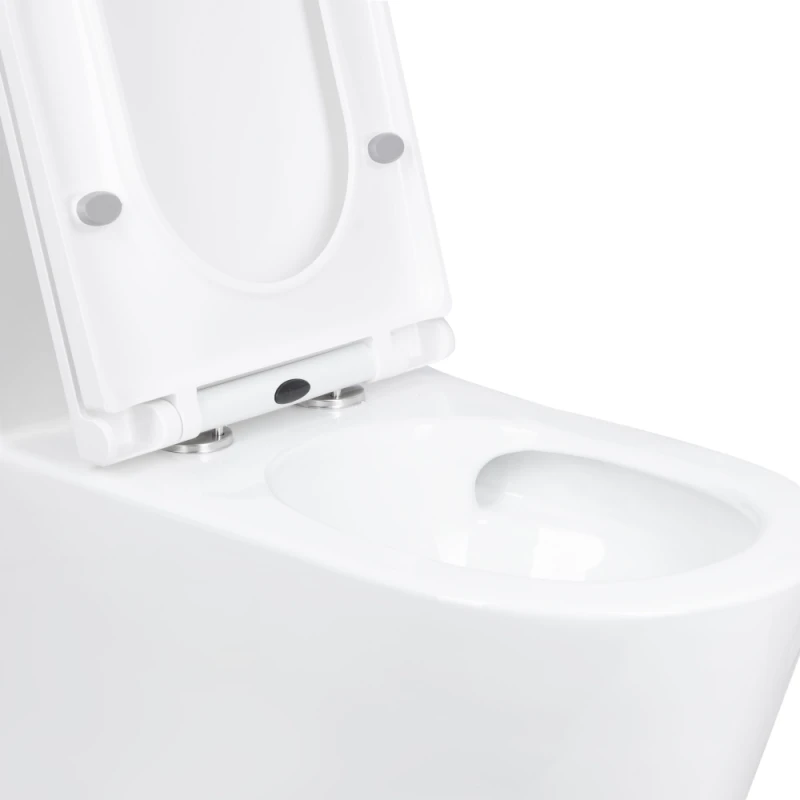 Унітаз моноблок підлоговий Mixxus BEVEL-0406-T1 690х360х790mm, система змиву TORNADO 1.0 (MI6729)