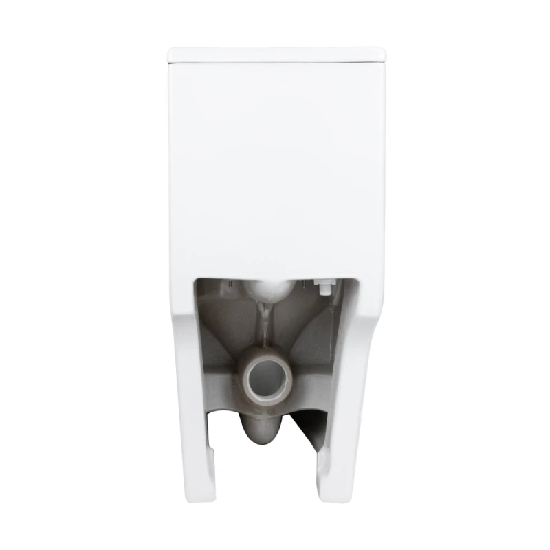 Унітаз моноблок підлоговий Mixxus BEVEL-0406-T1 690х360х790mm, система змиву TORNADO 1.0 (MI6729)