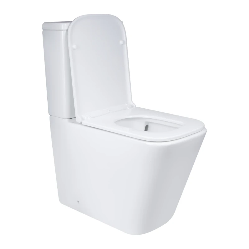 Унітаз-компакт Mixxus Premium QUADRO-0401-T1 610х365х825mm, система змиву TORNADO 1.0 (MP6588)