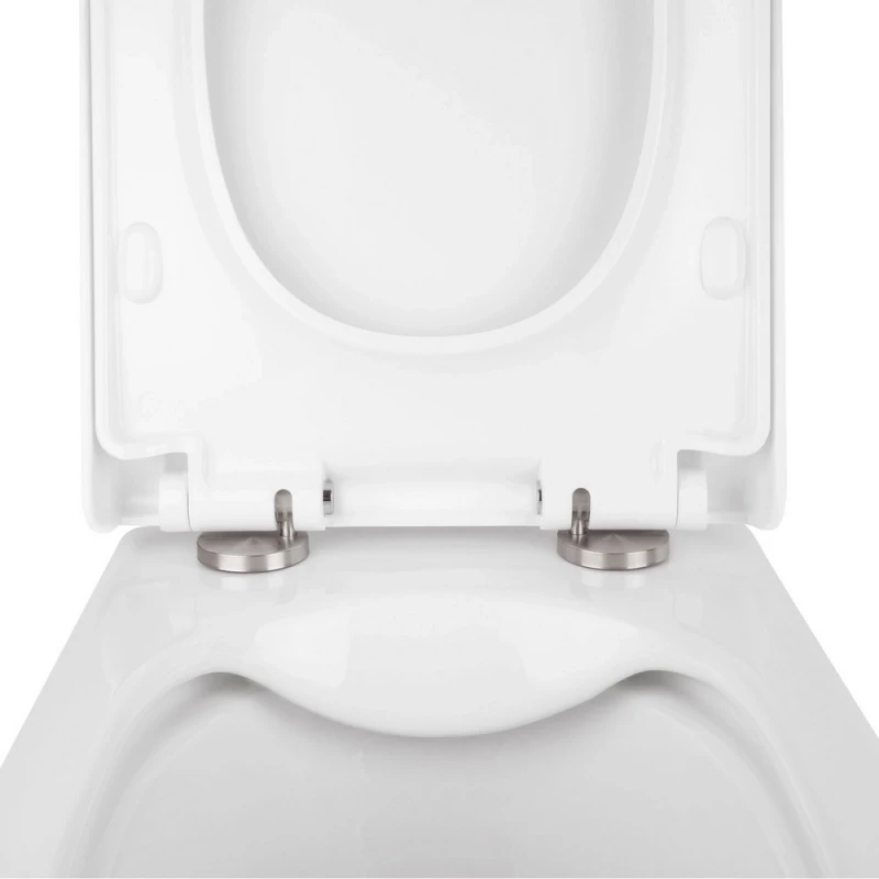 Унитаз подвесной Mixxus Premium Quadro-0302-R 530x360x365mm, система смыва Rimless (MP6454)