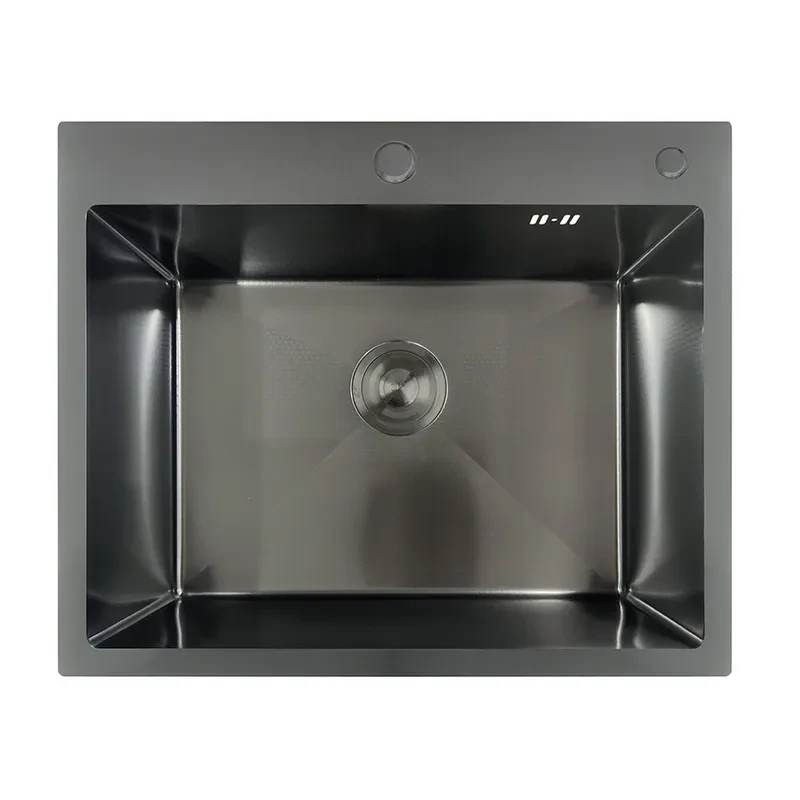 Мийка Mixxus MH6050 Decor Nano-Black з нерж. сталі (колір графіт) (MX1934)