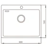 Мойка Mixxus MX6050-200x1.2-Handmade (MX0569)