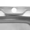 Мойка кухонная Zerix Z5050-08-180MD (micro decor) (ZS0583)