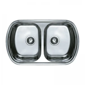 Мойка кухонная Haiba 80x49 Double (polish) (HB0573)