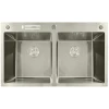 Мойка из нержавеющей стали MIXXUS MH8350-DK NANO-SILVER (3.0/0.8) цвет нержавейка (MI7052)