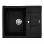 Мийка кухонна Haiba HB8210-G226 Black 620x500x200 (HB0983)