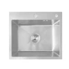 Мойка Mixxus MH5045 Nano-Silver из нерж. стали (цвет нерж.) (MX1925)