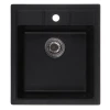 Мойка кухонная Zerix ZS-4651S-14 Черный металлик (ZX4570)