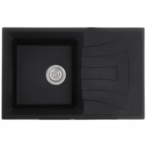 Мойка кухонная Haiba HB8104-G226 Black 780x500x200 (HB0987)