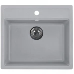 Мийка кухонна Zerix ZS-5751S-09 Сіра (ZX4599)