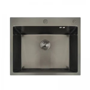 Мойка Mixxus MH6050 Nano-Black из нерж. стали (цвет графит) (MX1933)