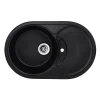 Мойка кухонная Haiba HB8310-G226 Black 780x500x220 (HB0975)