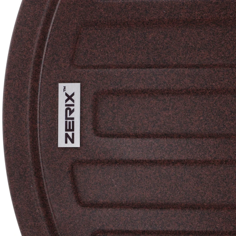 Мийка кухонна Zerix ZS-7750R-12 Коричнева (ZX4560)
