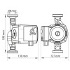 Насос циркуляційний відцентр. Koer KP.GRS-25 / 4-180 (KP0248)