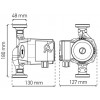 Насос циркуляційний відцентр. Koer KP.GRS-25 / 4-180 (KP0248)