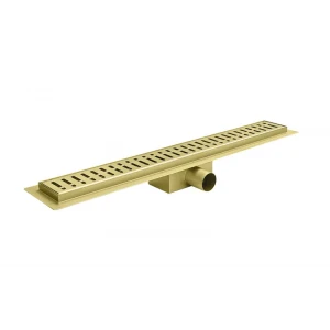 Душовий трап з нержавіючої сталі SUS304 Koer FD35-70x500-Brushed Gold (AC0716)