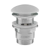 Донный клапан для умывальника с переливом Koer PW-03-11 1 1/4'' (кнопка) (KR3397)