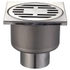 Душевой трап из нержавеющей стали Champion Drain-01-10x10-180 100x100мм (прямой отвод) (CH6146)