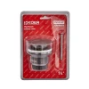 Донный клапан для умывальника Koer PW-01-07 1 1/4'' (кнопка) (Графит) (KR3404)