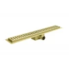 Душовий трап з нержавіючої сталі SUS304 Koer FD35-70x600-Brushed Gold (AC0717)