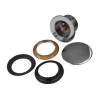 Донний клапан для ванної Koer PW-05-01 1 1/2'' (кнопка) (Колір хром) (KR3406)