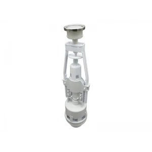 Арматура спускная Zerix AS-01 с одним режимом слива (кнопка хромированная) (ZX4965)