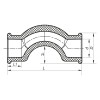 Обвід короткий Koer PPR 32 K0067.PRO (KP0079)