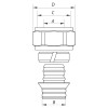 Євроконус 3/4"x16 KOER KR.1151 (KR2688)